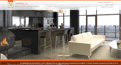 Desktop Screenshot of marmolux.es